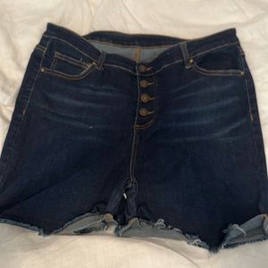 Grace and Lace dark blue size 16 shorts - button fly